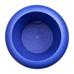 amber roll high 43cm royal blue